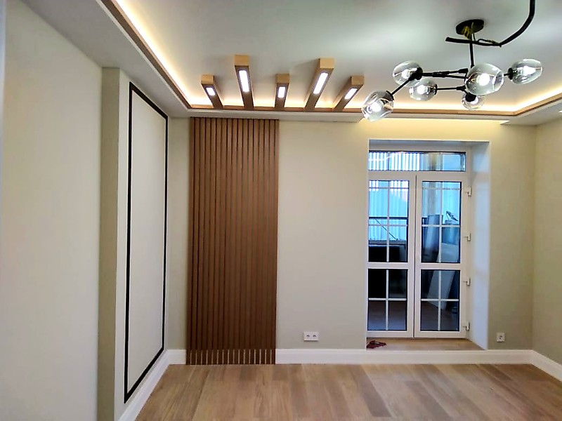 Декоративные рейки в стенах